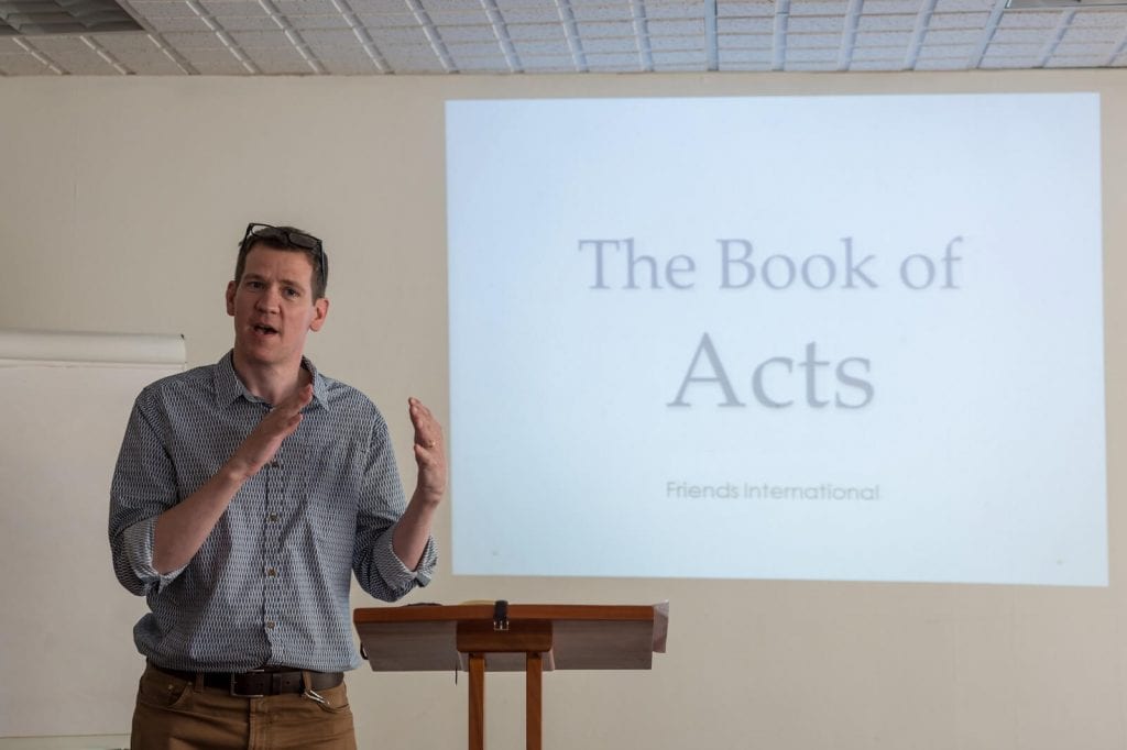 Book a Friends International Speaker