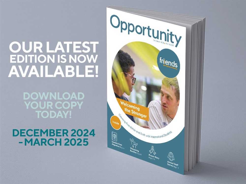 Read more about the article New Friends International Newsletter & Prayer Diary (Opportunity Magazine)