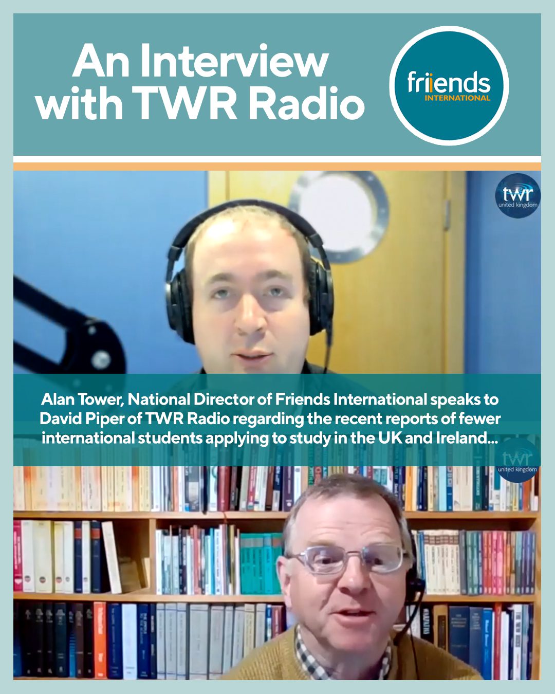 Read more about the article Alan Tower Interviews With TWR Radio
